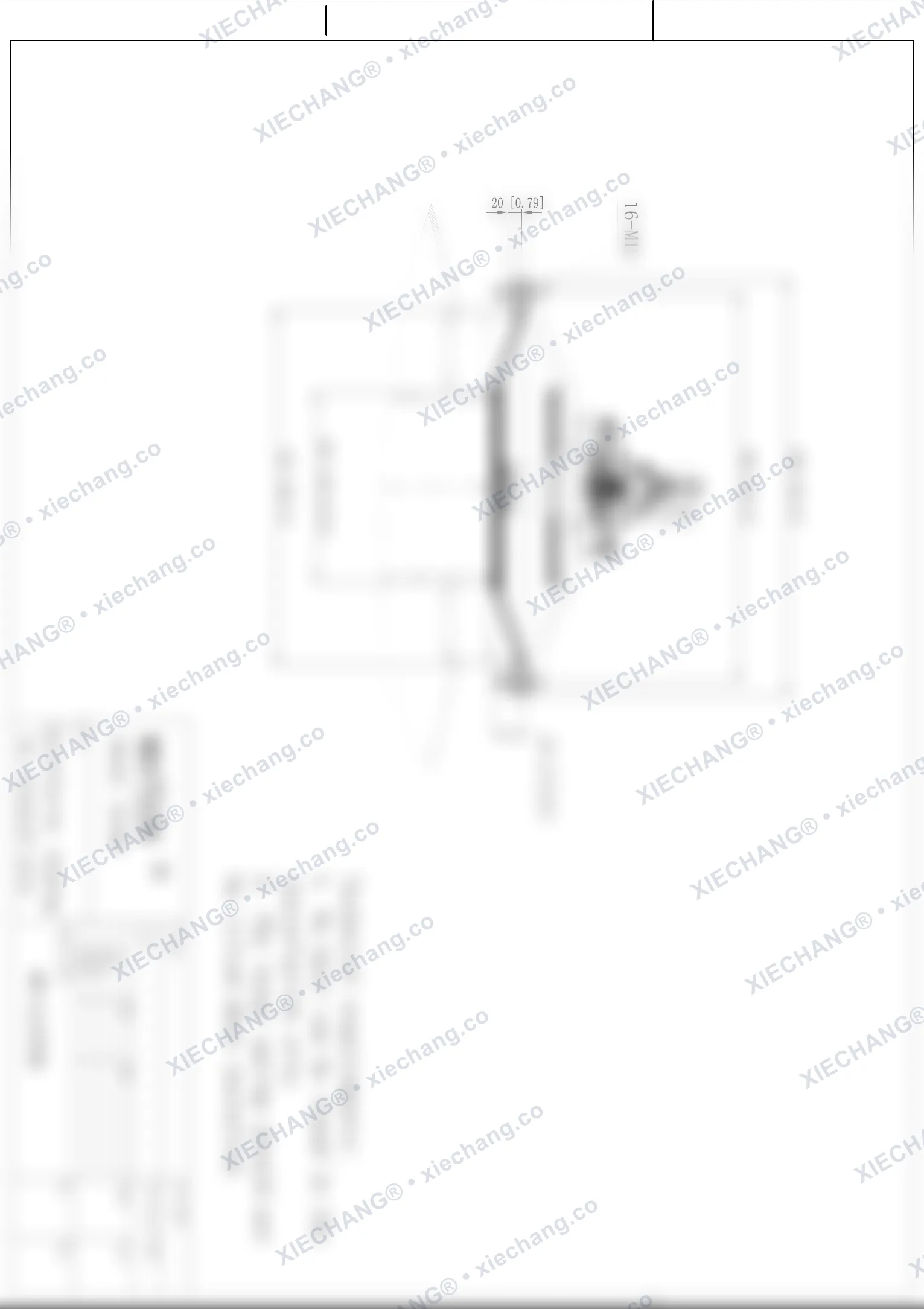 WPS-CA/EP250 · 10 polegadas · válvula de grande porte de pressão ultrabaixa — Desenho de instalação