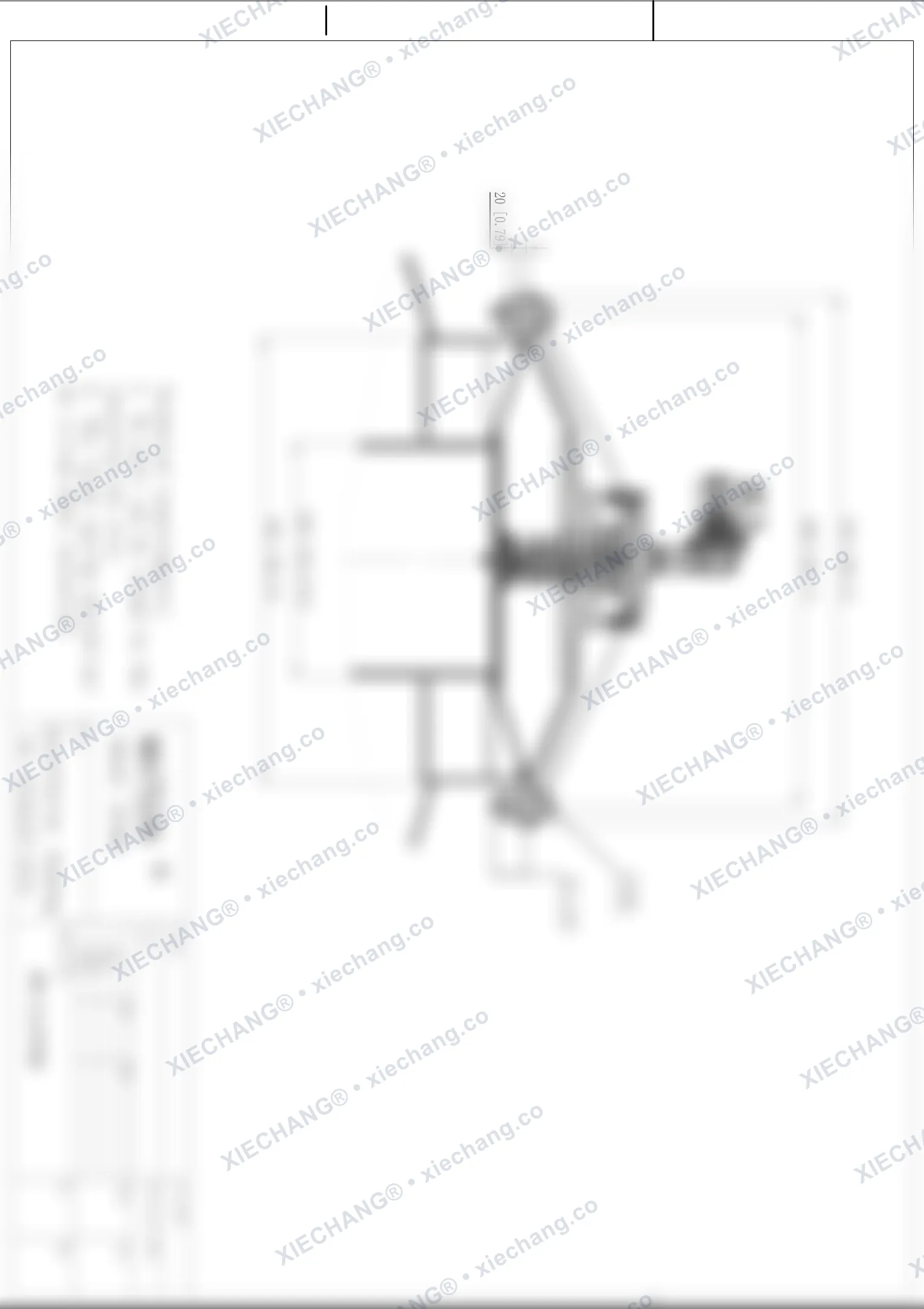 WPS-CA/EP300 · 12 polegadas · válvula de grande porte de pressão ultrabaixa — Desenho de instalação