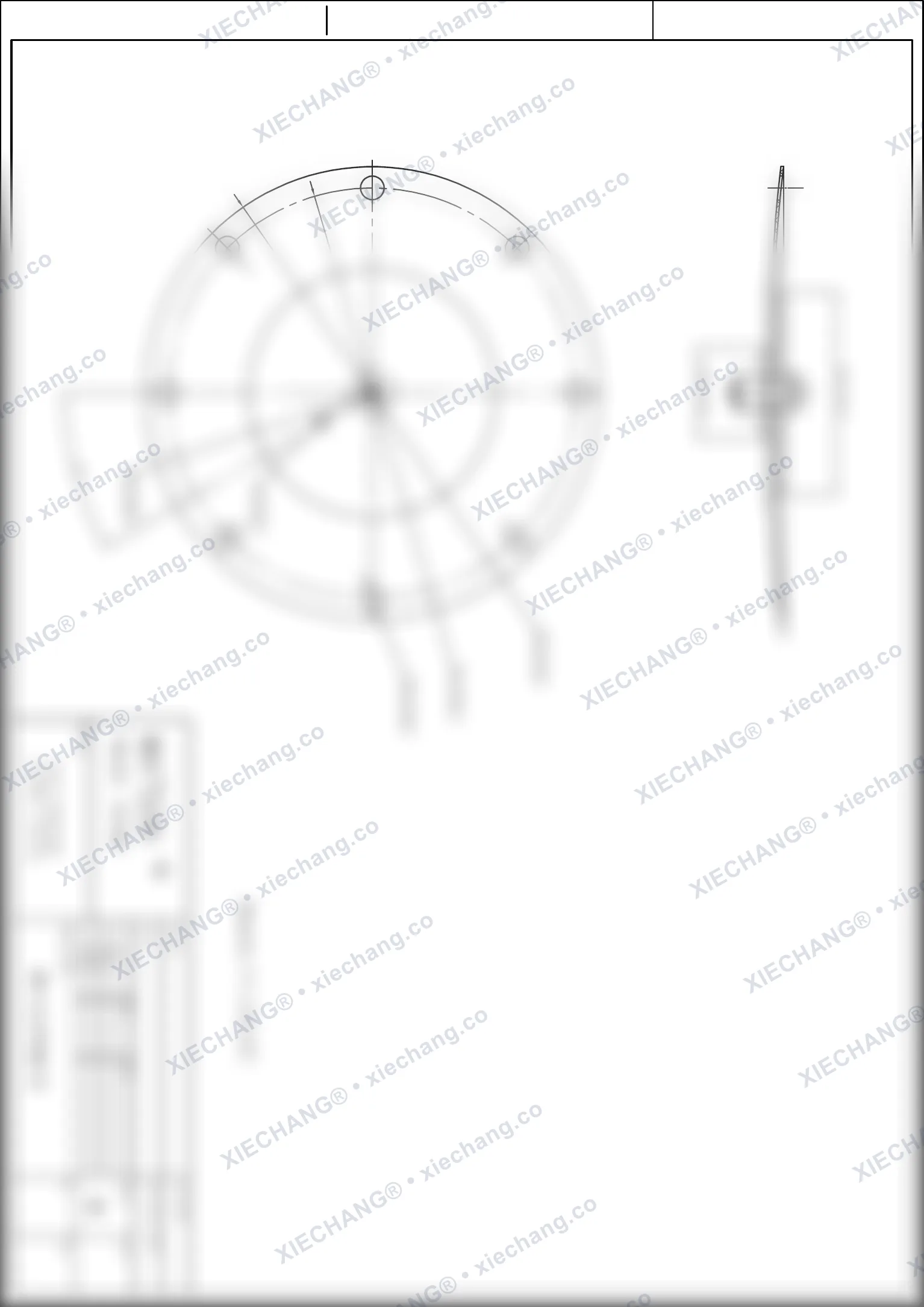 WPS-CA/EP300/II · 12 polegadas · 2º estágio · conjunto de diafragma de válvula de grande porte — Desenho de montagem