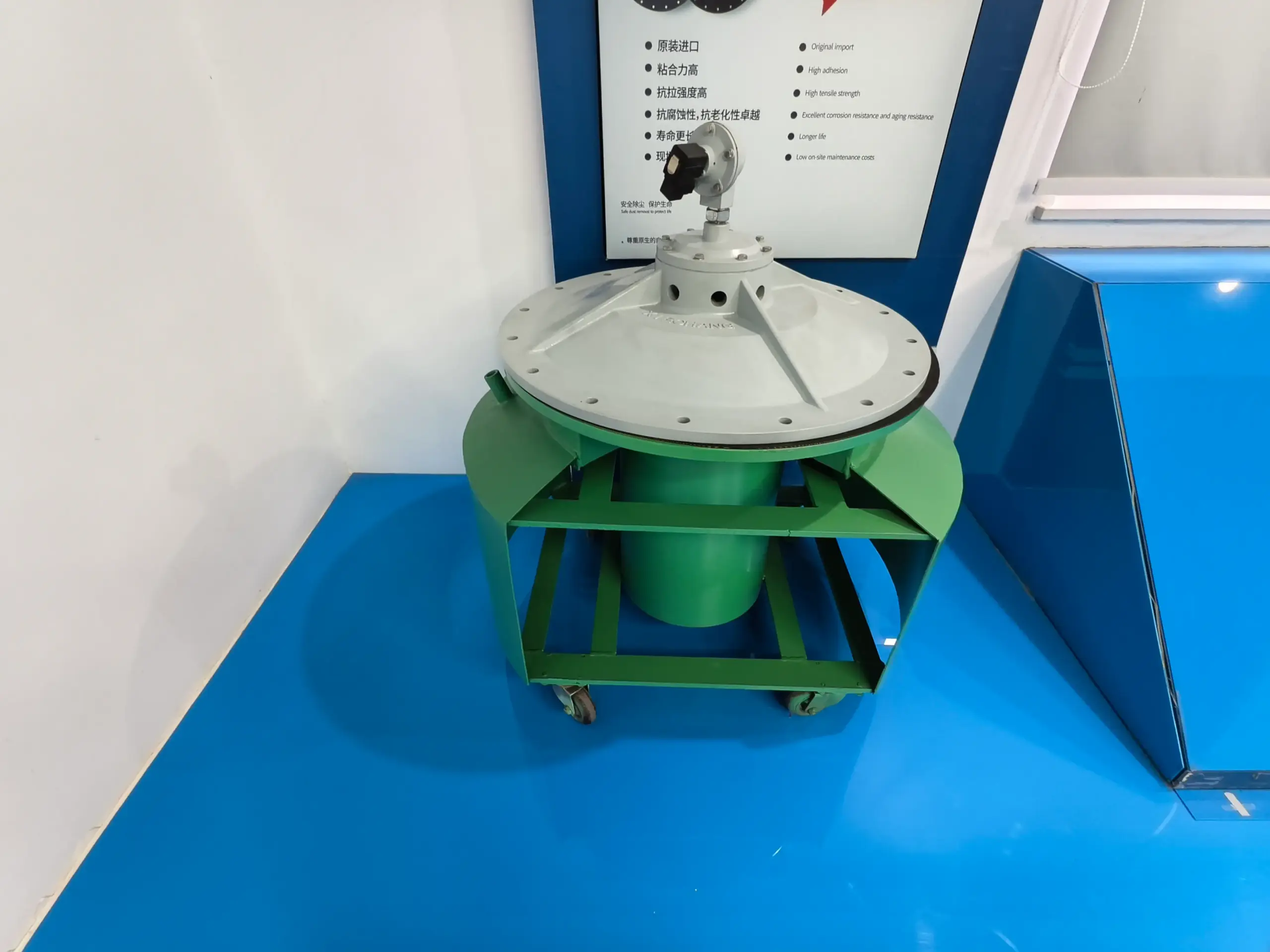 Válvula de pulso de grande diâmetro DMY-III - detalhe do produto, vista 2