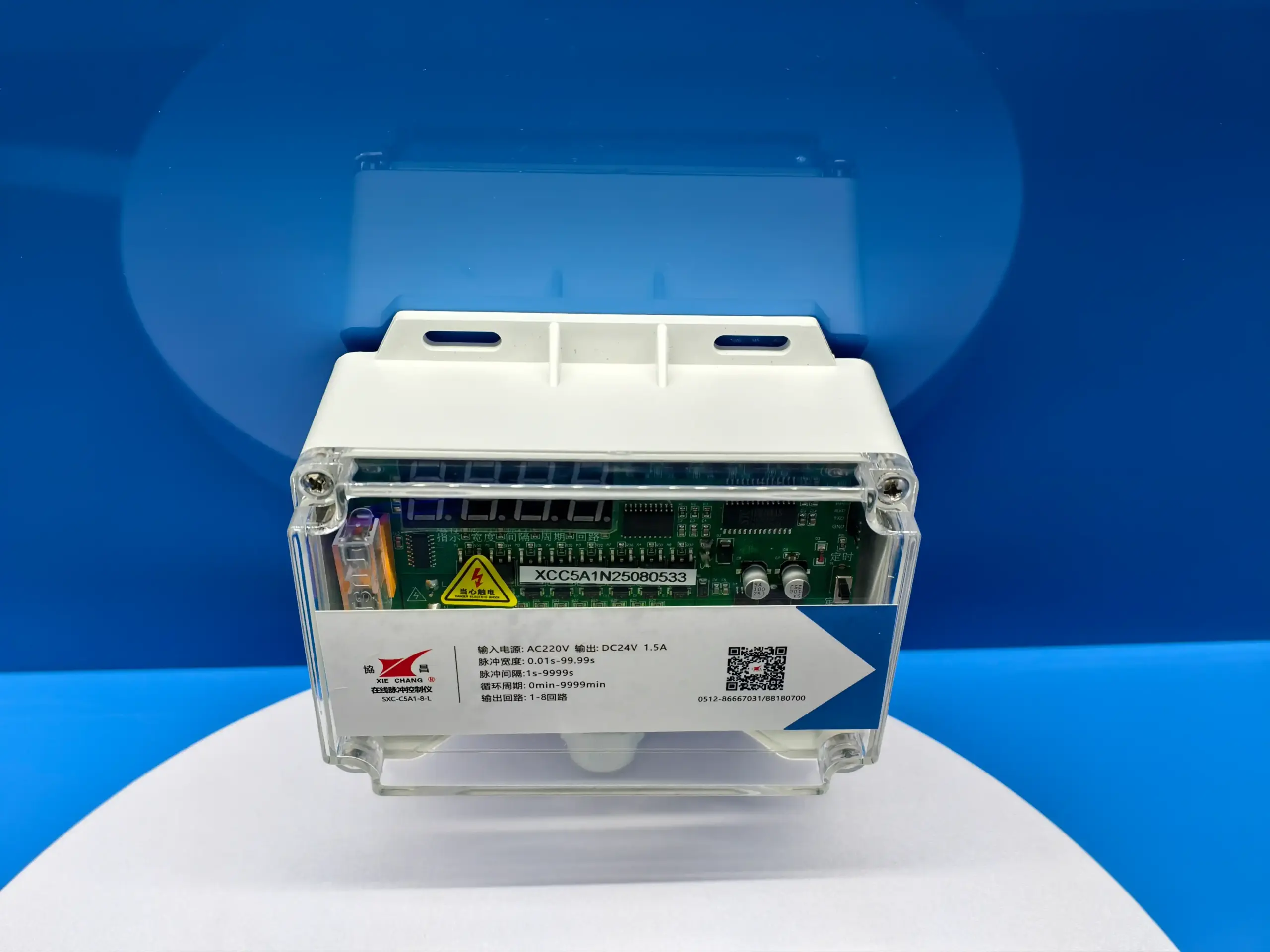 Instrumento de controle de pulso Xiechang® SXC-C5A1-8-L, detalhe do produto 1