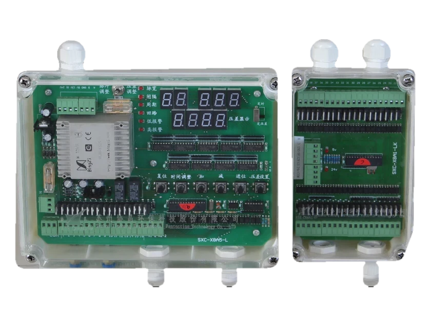 Unidade principal do controlador de pulso 3 em 1 Xiechang® SXC-X8A5 com módulo de expansão