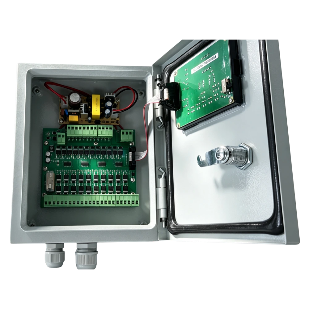 Detalhe do invólucro do controlador de pulso online SXC-X8A6