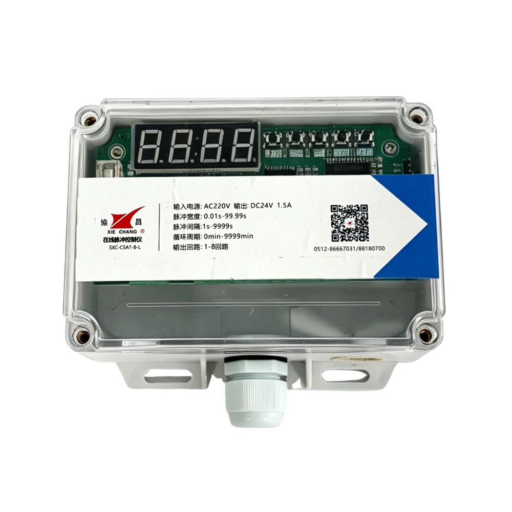 Instrumento de controle de pulso Xiechang® SXC-C5A1-8-L, 8 canais de saída